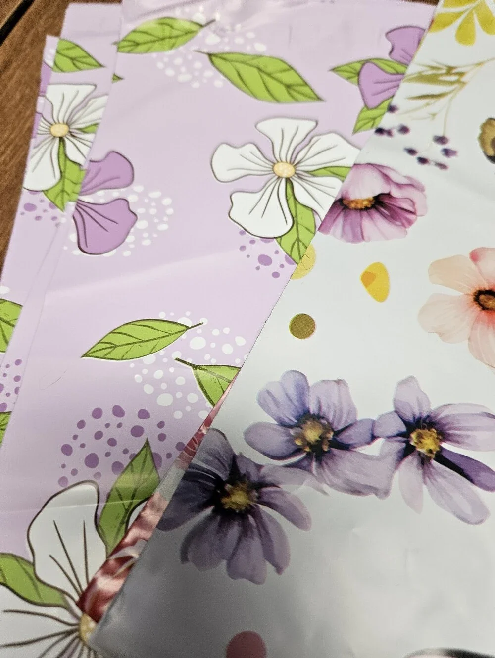 Floral 6×9 Inch Polymailer Bundle